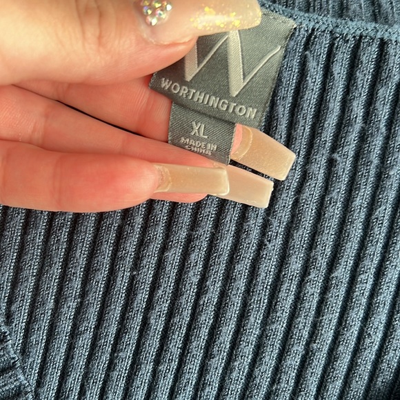 NWOT Worthington Sweater Top - Picture 4 of 6